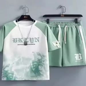 야무치 남친 여름 캐주얼 데일리룩 트레이닝복 반팔세트 트렌드 정장 아동 스포츠 반팔 옷 멋쟁이 KUK2