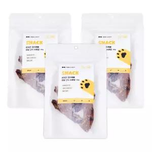 본아페티 강아지 수제간식 기호성 좋은 애견 반려견 간식 오리고기, 60g, 3개 본아페티 오리목뼈 60g 48264