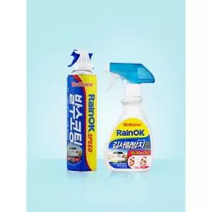 불스원 레인OK 스피드 발수코팅 380ml 김서림방지 스프레이 280ml 레인OK 스피드 유리발수코팅 380ml 48280