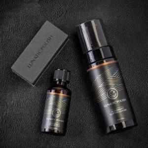 불스원 루나틱폴리시 페더소프트 레더케어 세트 가죽크리너140ml가죽코팅제50ml 482631