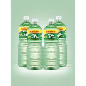불스원레인OK 에탄올 그린 워셔액 1800ml 4개입 레인OK 에탄올 그린워셔 1.8L 482498
