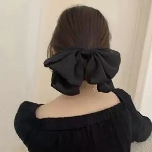 [하프클럽/]여성스러운 대왕 리본 헤어핀 데일리 실크헤어 헤어핀 빅사이즈