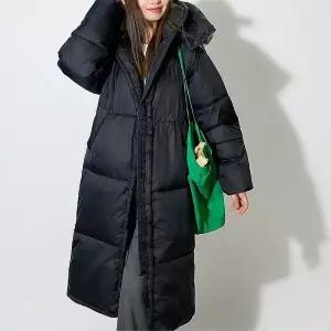 [하프클럽/]여성 하이넥 베이직 롱패딩 겨울 아우터 잠바