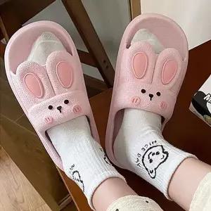[하프클럽/]빅스비 깜찍한 바니토끼 실내화 슬리퍼 신발