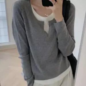 [하프클럽/]레이어드 루즈핏 여리핏 긴팔 봄 티셔츠