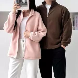 [하프클럽/]후리스 간절기 봄 가을 집업 기모 자켓 점퍼