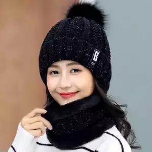 [하프클럽/]여자 기모 넥워머 방한 모자 털winter