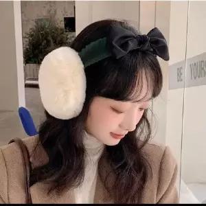 [하프클럽/]귀도리 접이식 방한 귀마개 겨울 퍼 여성용