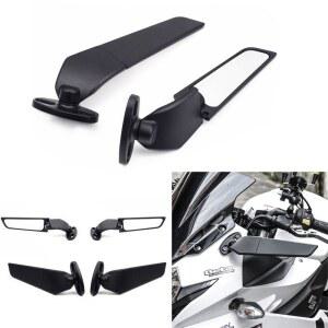 오토바이, 수정된 윈드 윙 미러, Honda CBR650, CBR600RR, , , BMW용 조정 가능한 회전 백미러