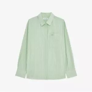 매장정품 라코스테 여성 26SS 릴렉스핏 스트라이프 포플린 셔츠 CF679E-56G-UYB 178746
