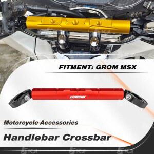 혼다용 Honda GROM MSX 125 범용 밸런스 바 브래킷 익스텐더, 핸들 바 크로스바, 익스텐션 오토바이 액세서리 부품, 22mm
