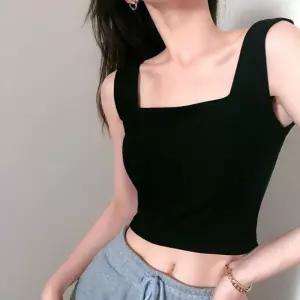 데일리 쫀쫀 나시 크롭 여성 여름옷 가을옷 봄옷 나들이룩 데이트룩