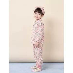 빈폴 키즈 토끼 빙키 파자마 2PCS 상하 세트 라이트 핑크 BI5X41U06Y 5X41U06Y