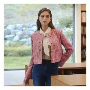 잇미샤 라운드넥 멀티 트위드 자켓 ITP9ZJK870 1074687