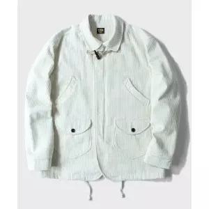VDR CORDUROY TOGGLE 4POCKET JACKET [Snow White]