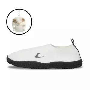 르까프 키즈 후버 아쿠아슈즈 키링세트 화이트/블랙 LE4A044WHT-KR