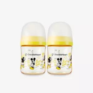 더블하트 PPSU 젖병 디즈니 160ml 트윈팩 클래식미키 노꼭지