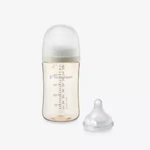 더블하트 PPSU 젖병 베이직/모먼트 240ml 싱글팩 (젖꼭지M 포함)