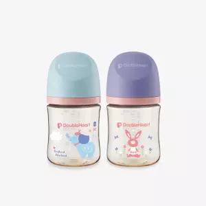 더블하트 PPSU 젖병 디어프렌즈 160ml 트윈팩 노꼭지