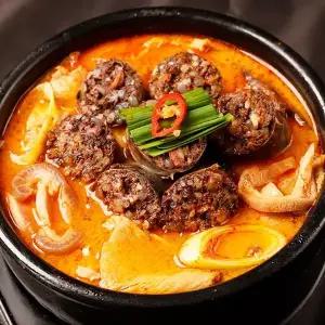 [NS홈쇼핑][백암순대국]백암 얼큰고기순대국640g X4팩 순살고기 듬뿍[35924987]