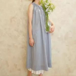 1개 Dress 여성 원피스패턴 패턴인 나시 주름 원피스 옷본