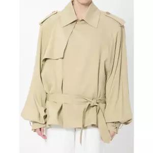 엘바 플루이드 숏 트렌치 코트 TRFS21992206 BEIGE