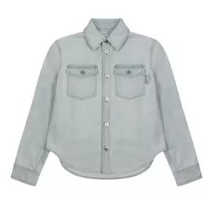 페스트 포켓 엑스트라 블리치 데님 셔츠 813498 V4ZR04132
