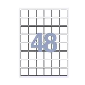 [에스에스컴퍼니_64]잉크젯 QR코드라벨 C-3036 100매 48칸