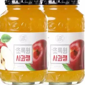 서규몬 사과잼 1kg 2병 과일쨈 빵잼 베이커리재료