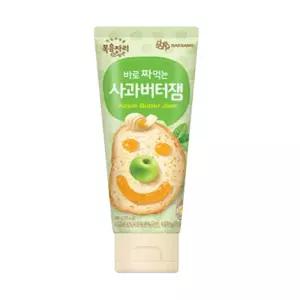 무아점빵 식빵소스 빵잼 빵스프레드 복음자리 사과버터잼 과일잼 100g 4개