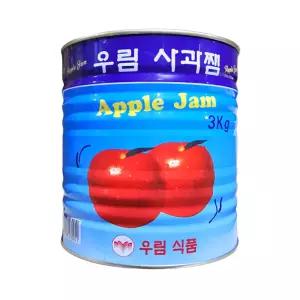우림 사과잼 3kg 사과쨈 대용량