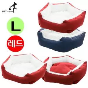 방석 오각하우스 대 레드 무아지경 강아지 하우스 방석 쿠션