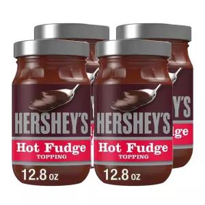 허쉬 핫 퍼지 토핑 초콜릿 362g 4개 (미국배송) HERSHEYS Hot Fudge Topping Jar
