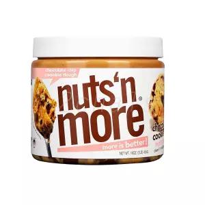 네넛츠앤모어 초코칩 스프레드 초코잼 쿠키도우 피넛버터 땅콩잼 16oz(456g) Nuts N More Chocolate Chip C