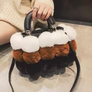앙뚜아 폼폼레이디백백 백 여자 소가 여성 핸드폰 미니백 백 패션잡화 이너 미니백 가벼운