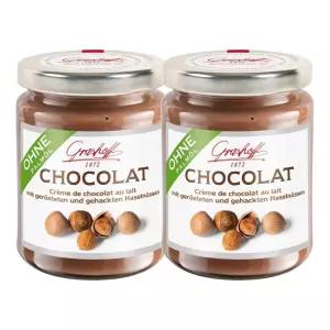 Grashoff 그라스호프 밀크 초콜릿 헤이즐넛 크림 스프레드 초코잼 235g 2개