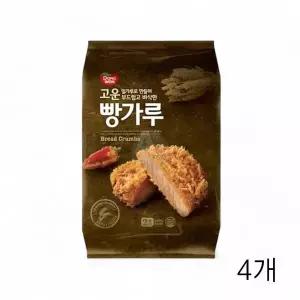 [하프클럽/]WL 동원 빵가루 1Kg X 4개 식자재 대용량 돈까스 튀김 음식점 바삭