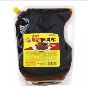 [하프클럽/]AFOOD 오뚜기 매운 데리야끼 소스 2kg