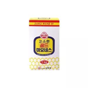[하프클럽/]bns 오뚜기 고소한 골드 마요네즈 1Kg X 5개 식당 업소용