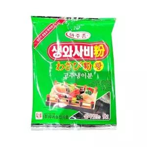 [하프클럽/]bns 우리승진식품 아주존 맷돌표 생와사비200g X 20개