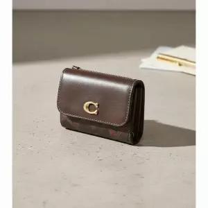 COACH 에센셜 카드홀더 카드지갑 시그니처 캔버스 CAN48 B4 MPL