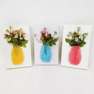 (TD) 스트링아트 들꽃화병 만들기