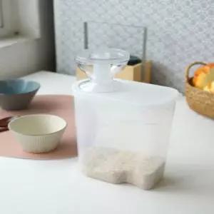 계량 쌀통 잡곡통 냉장고쌀통 쌀보관통 2kg 1P 진공쌀통 쌀통