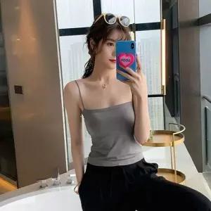 [하프클럽/]노와이어 끈조절 올인원 이너웨어 캐미솔 브라탑