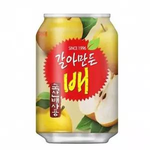 해태 갈아만든 배 340mlx24캔x2박스음료 주스 쥬스 과일 과일수 과즙 맛있는