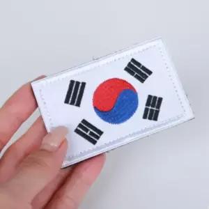 [이츠유컴퍼니_64]자수패치 찍찍이 군인패치 와펜 대한민