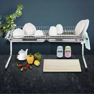 싱크대선반 건조대 스테인리스 1단 80cm 싱크대선반