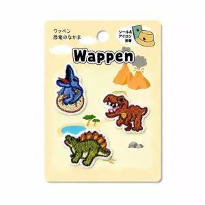 패브릭 스티커 열접착 리폼 꾸미기 패치 공룡 자수 와펜 JW01