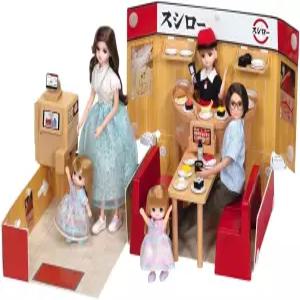 타카라 토미 리카짱 LF-12 팝 샵 스시로 드레스업 장난감 3세 이상