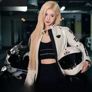 여성용라이딩자켓 오토바이자켓 바이크상의 라이더 바이크 재킷